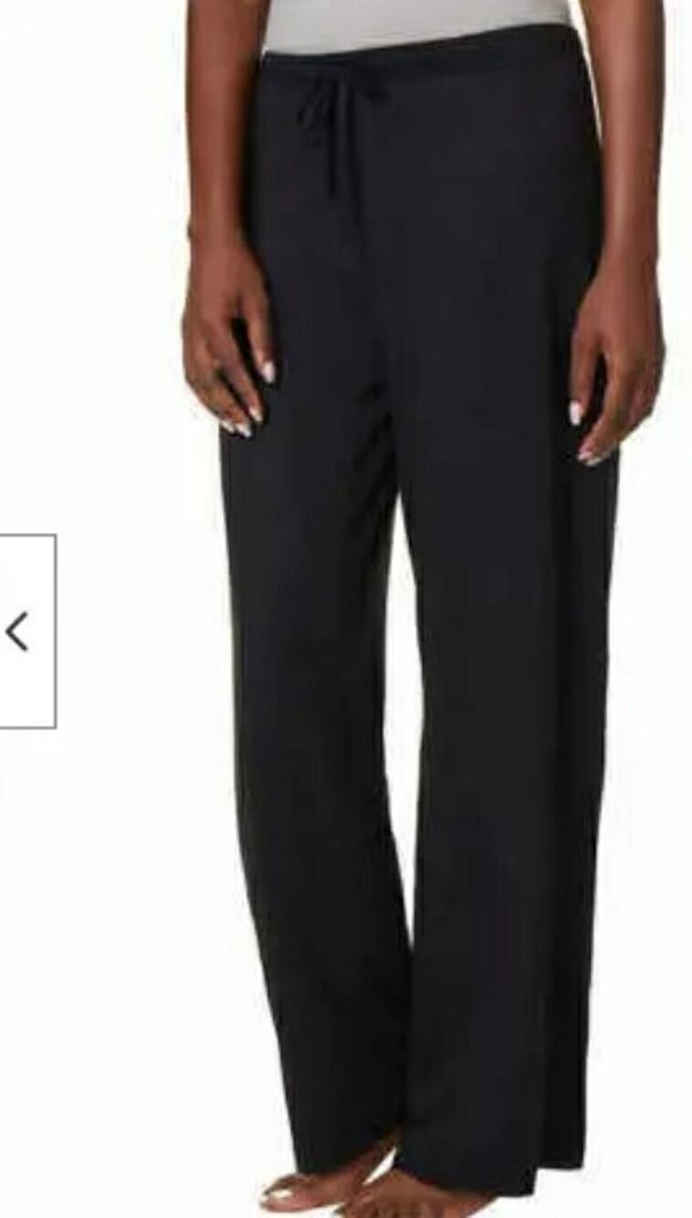 NWT 32 Degrees XL Womens Black Cooling Soft Pants Full Length Stretch